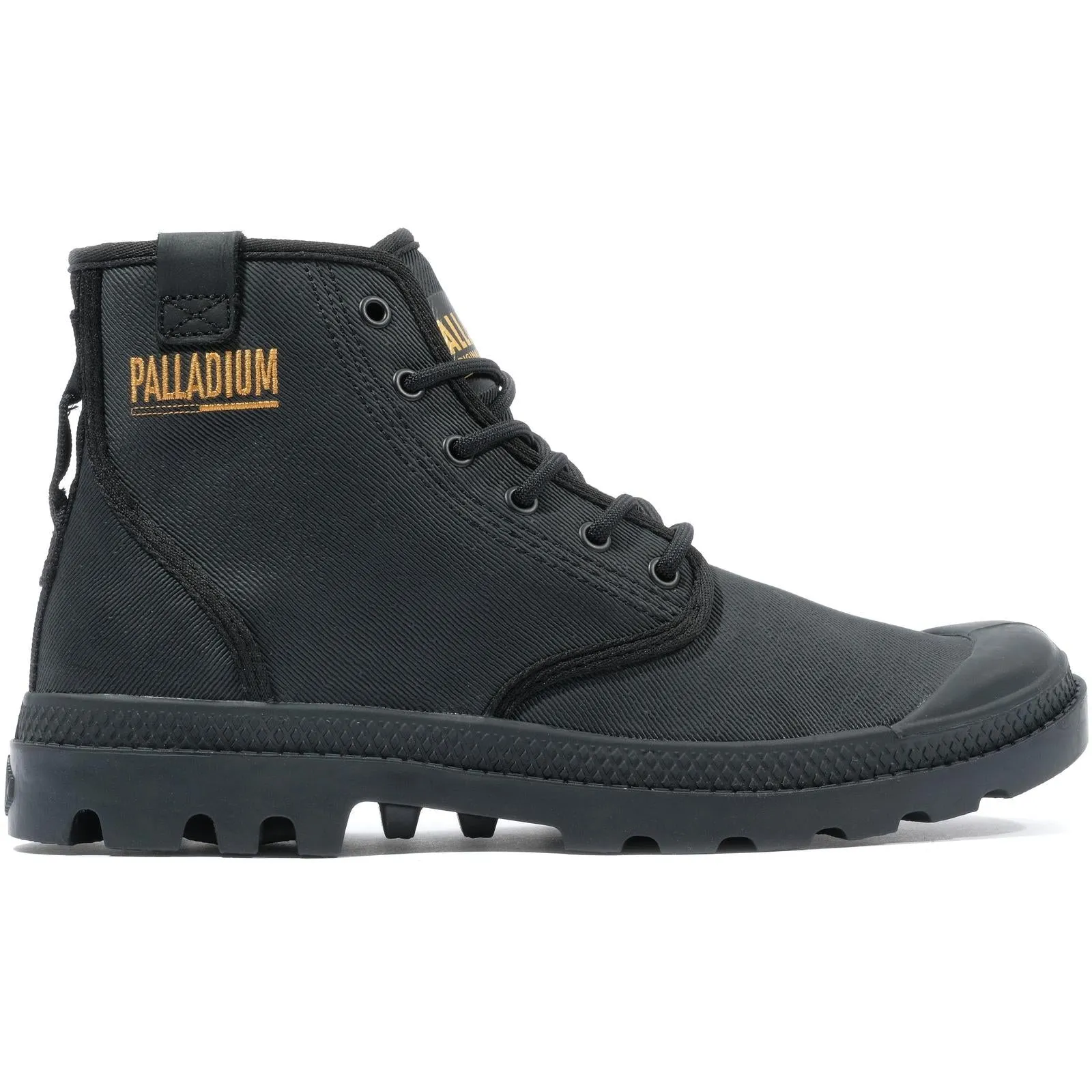 Palladium Mens Pampa Hi Coated High Rise Lace Up Boots