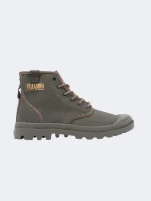 Palladium Pampa Hi Coated Men Lifestyle Shoes Major Brown