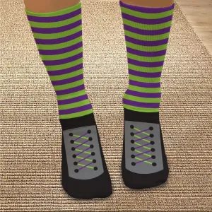 Personalized Halloween Wicked Witch Tube Socks