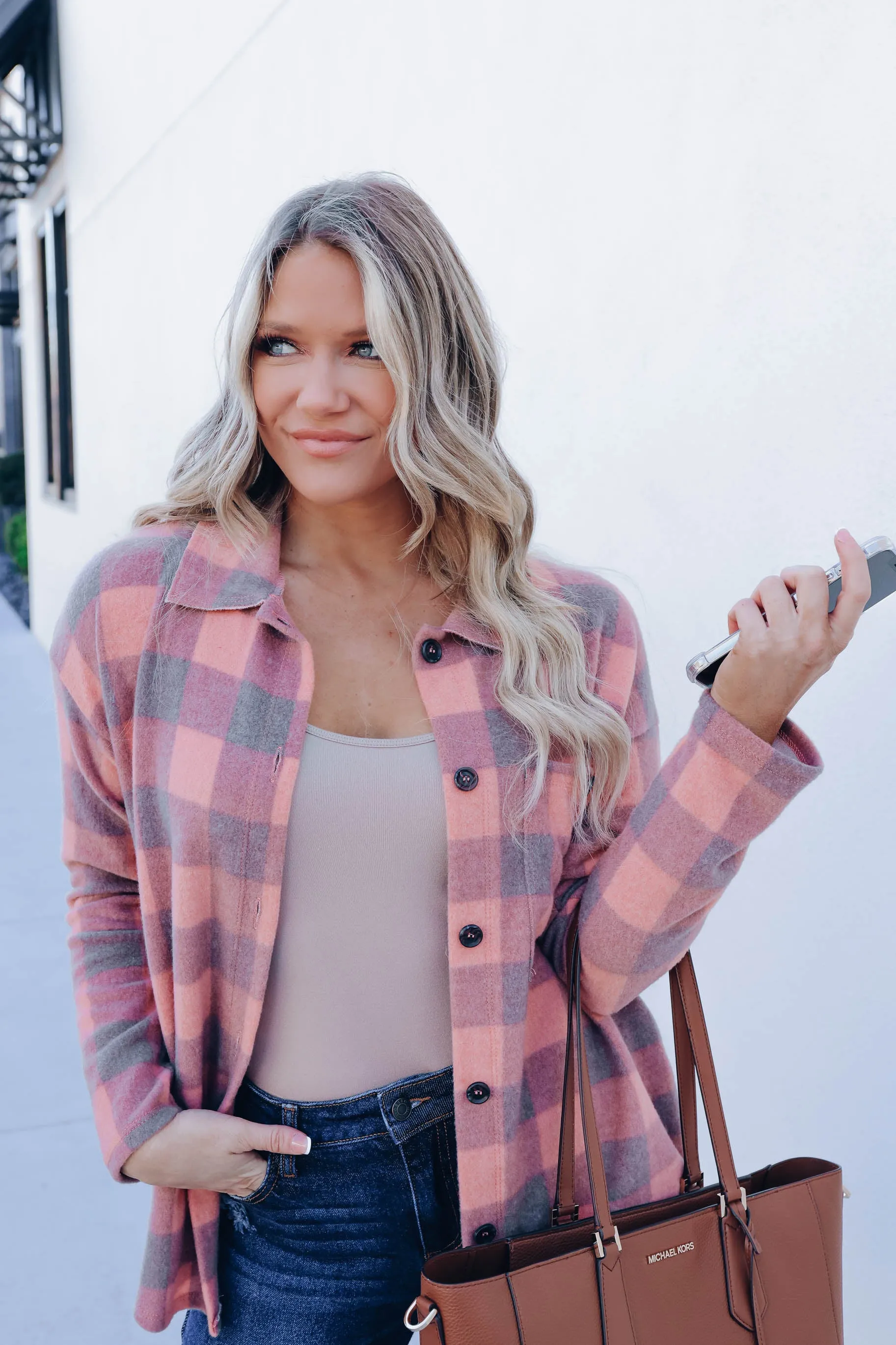 Petula Plaid Brushed Flannel Shirt