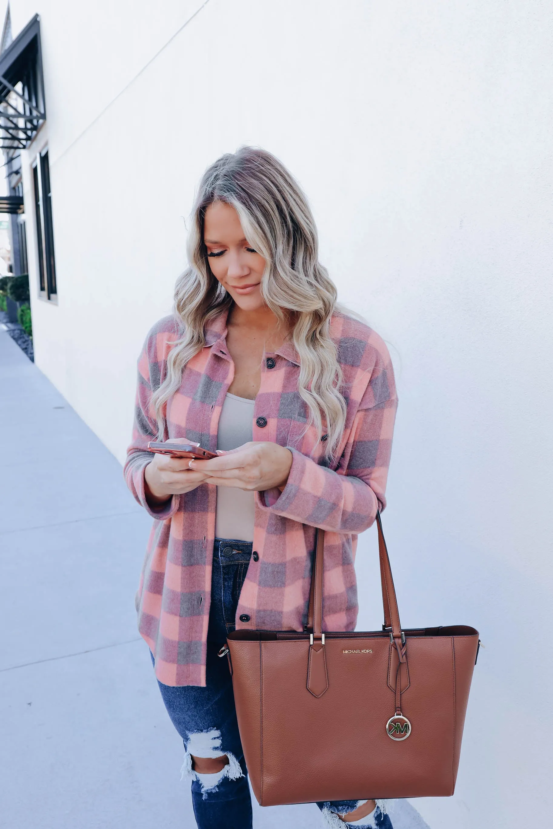 Petula Plaid Brushed Flannel Shirt