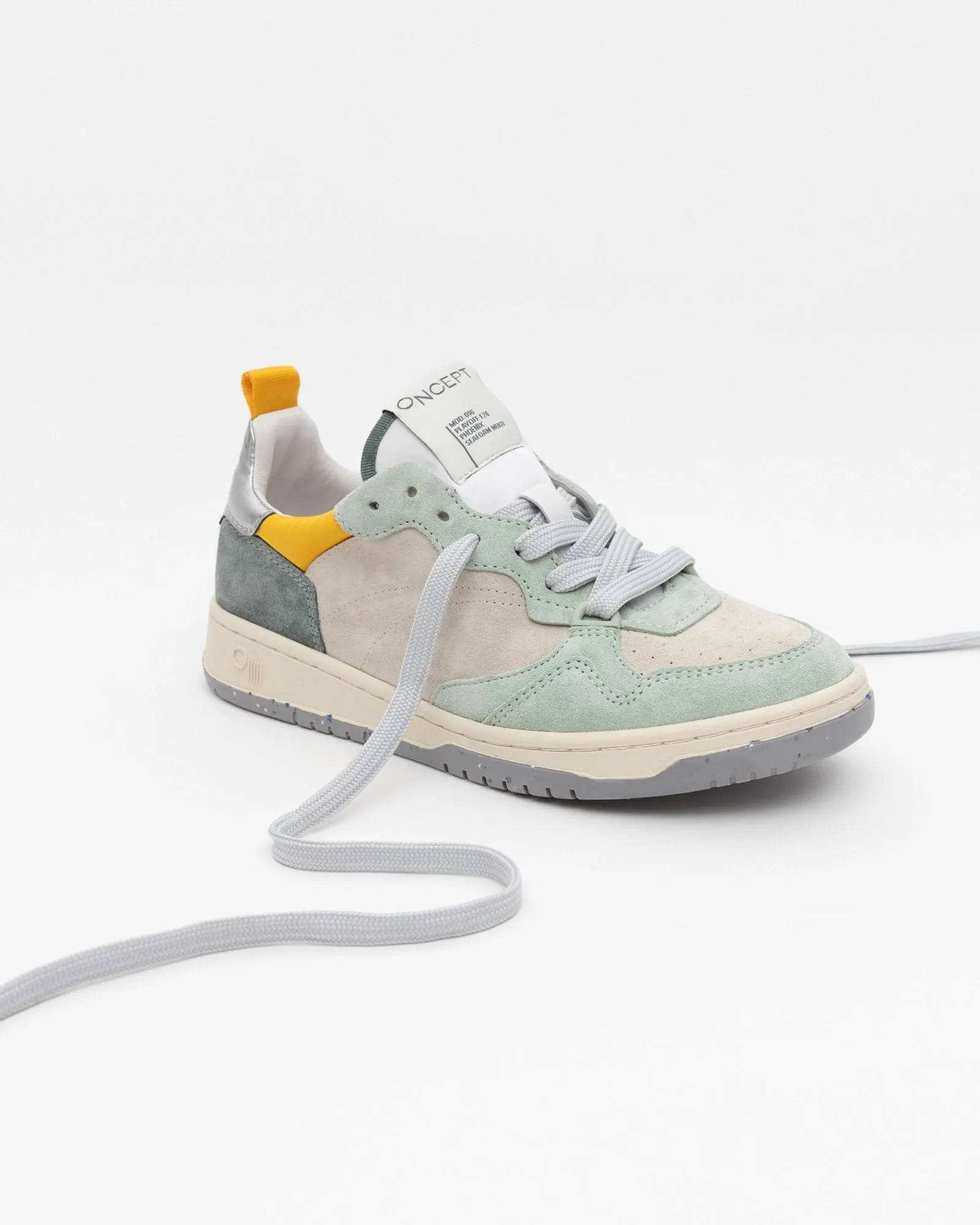 Phoenix Sneaker - Seafoam Multi