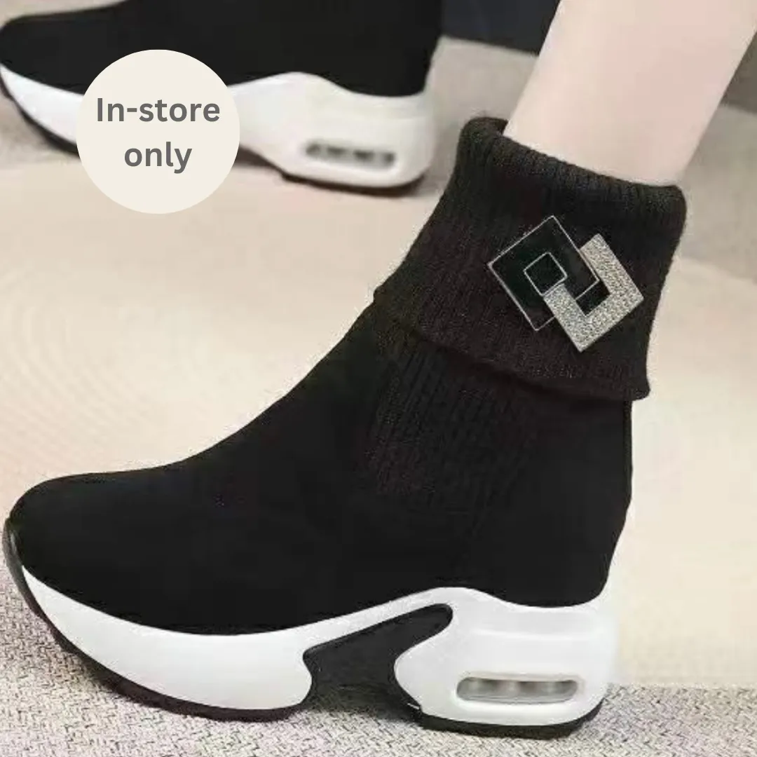 Plush Boots Outdoor Warm Sock Sneakers