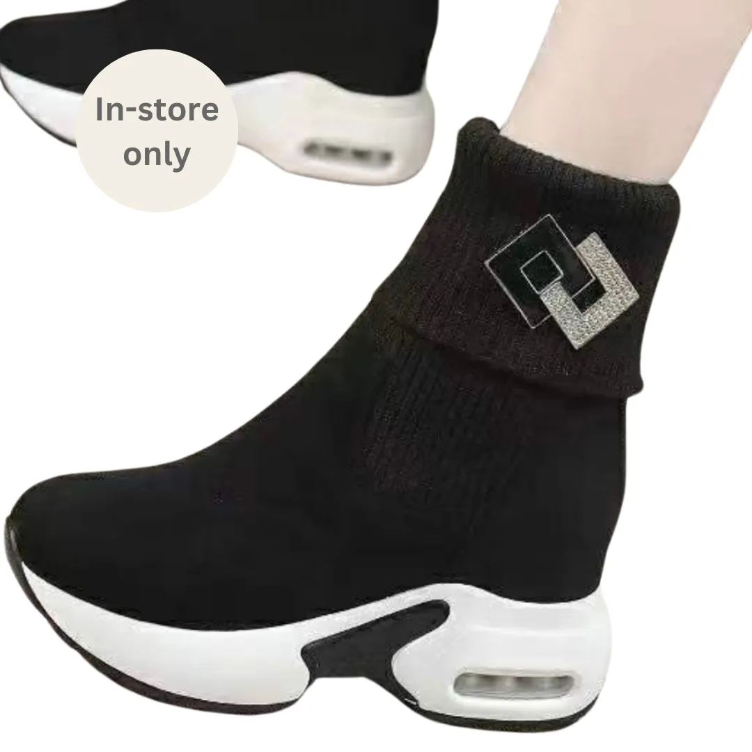 Plush Boots Outdoor Warm Sock Sneakers