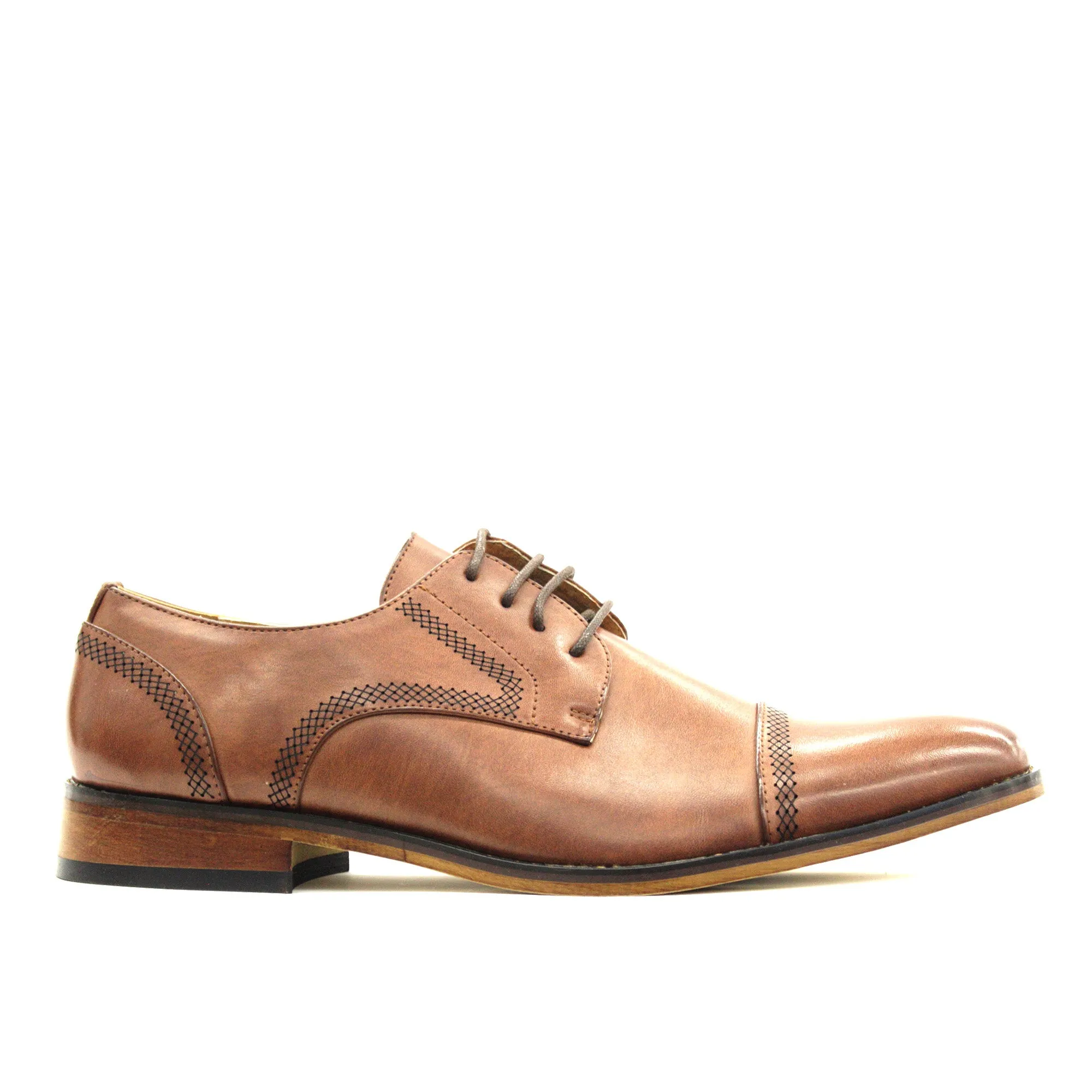 Portabella,CAP TOE-LACE UP-SHOES-G61069-133-BROWN