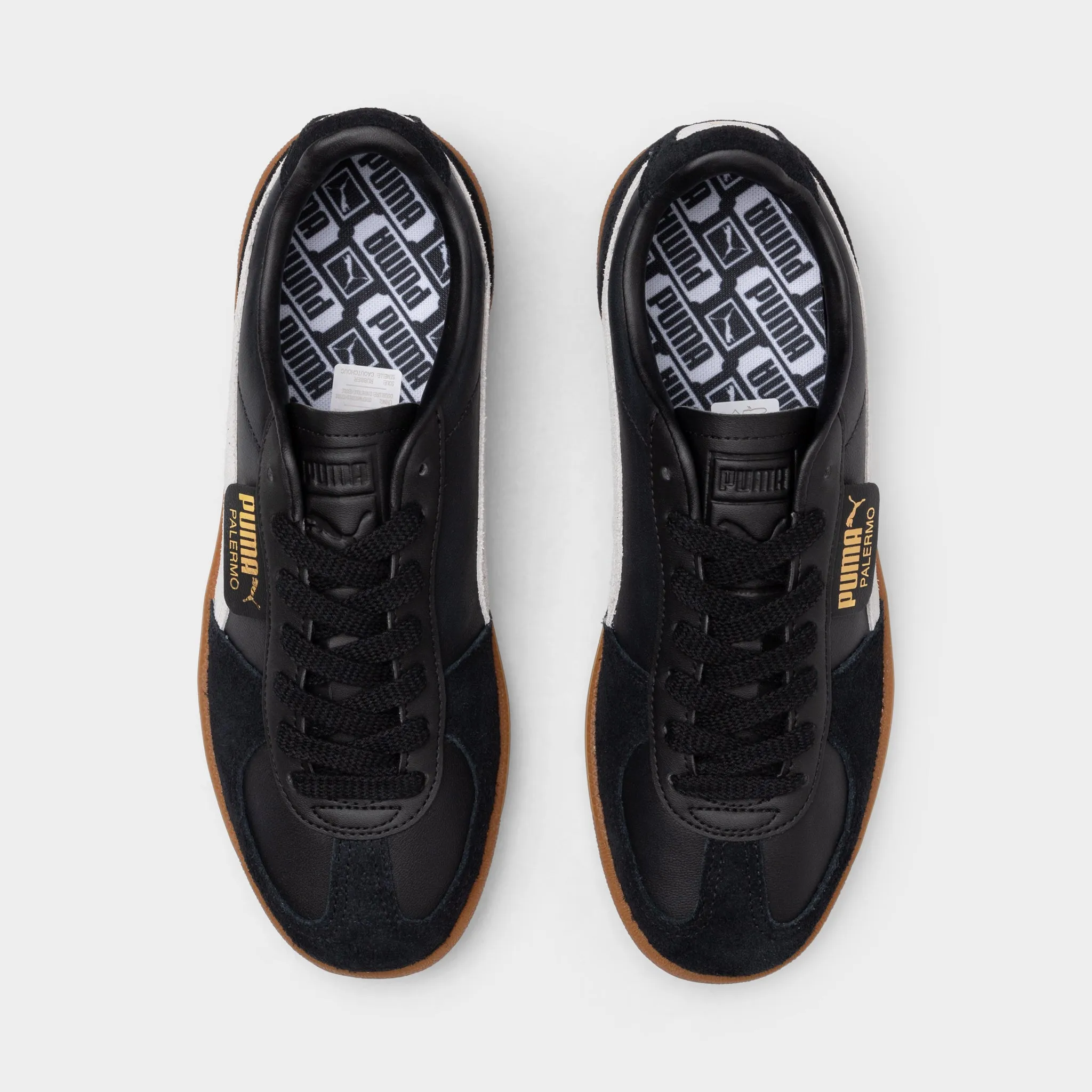 Puma Palermo Leather Puma Black / Feather Grey - Gum