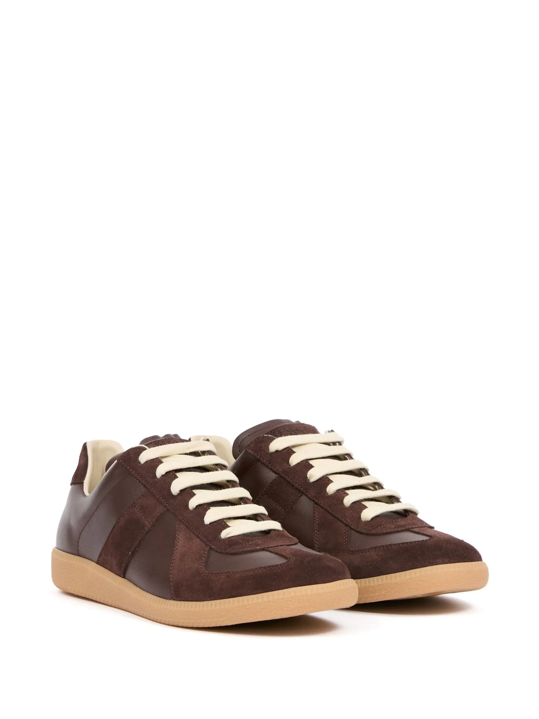 Replica Low Top Sneakers - Chic Brown