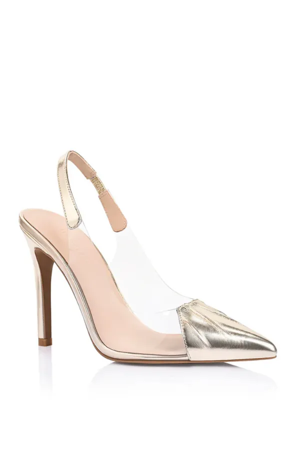 Romy Heel Gold