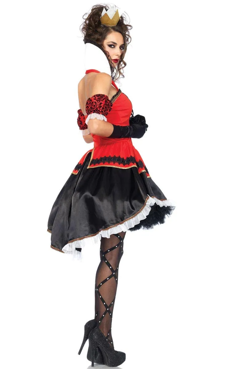 Royal Red Queen of Cards Womens Costume