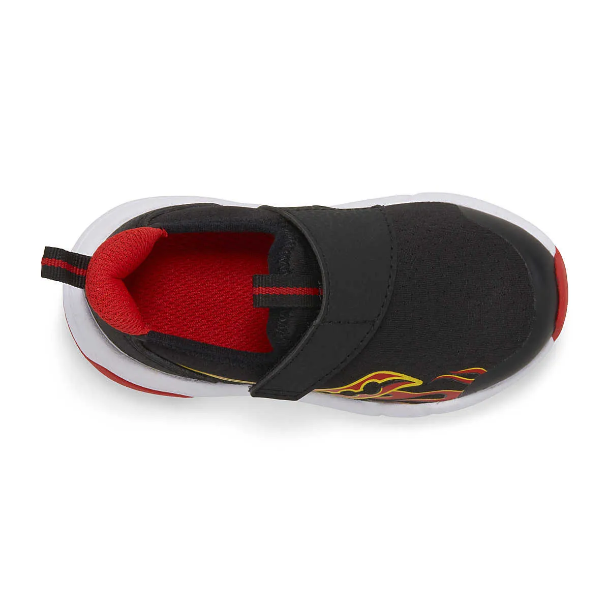 Saucony Black/Red Breeze Toddler Sneaker