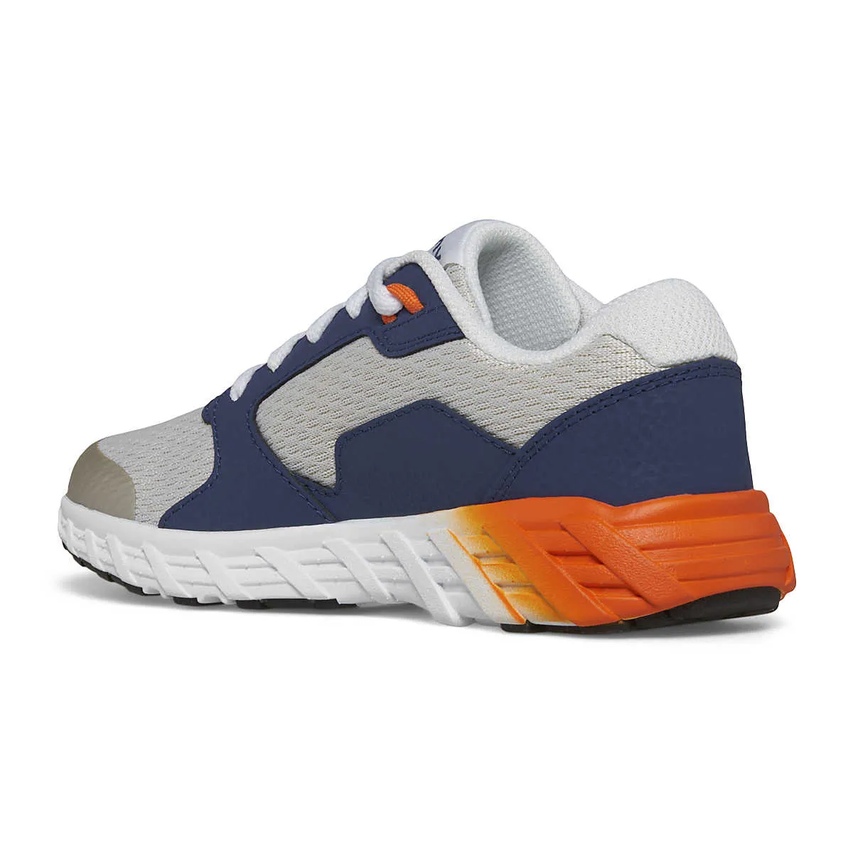 Saucony Grey/Blue/Orange Wind 2.0 Children's Sneaker