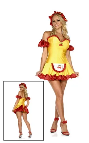 Sexy Sweet Cherry Tart Fairy Tale Costume