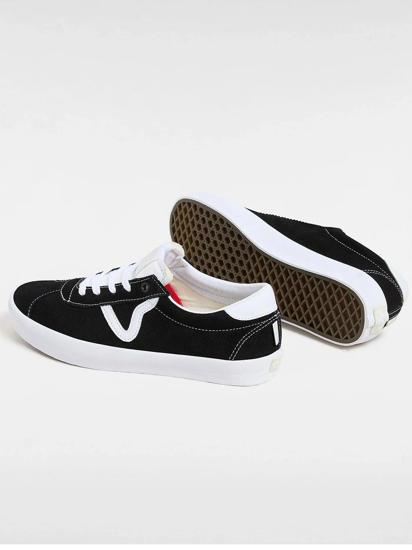 Skate Sport Black/Black/White Shoes