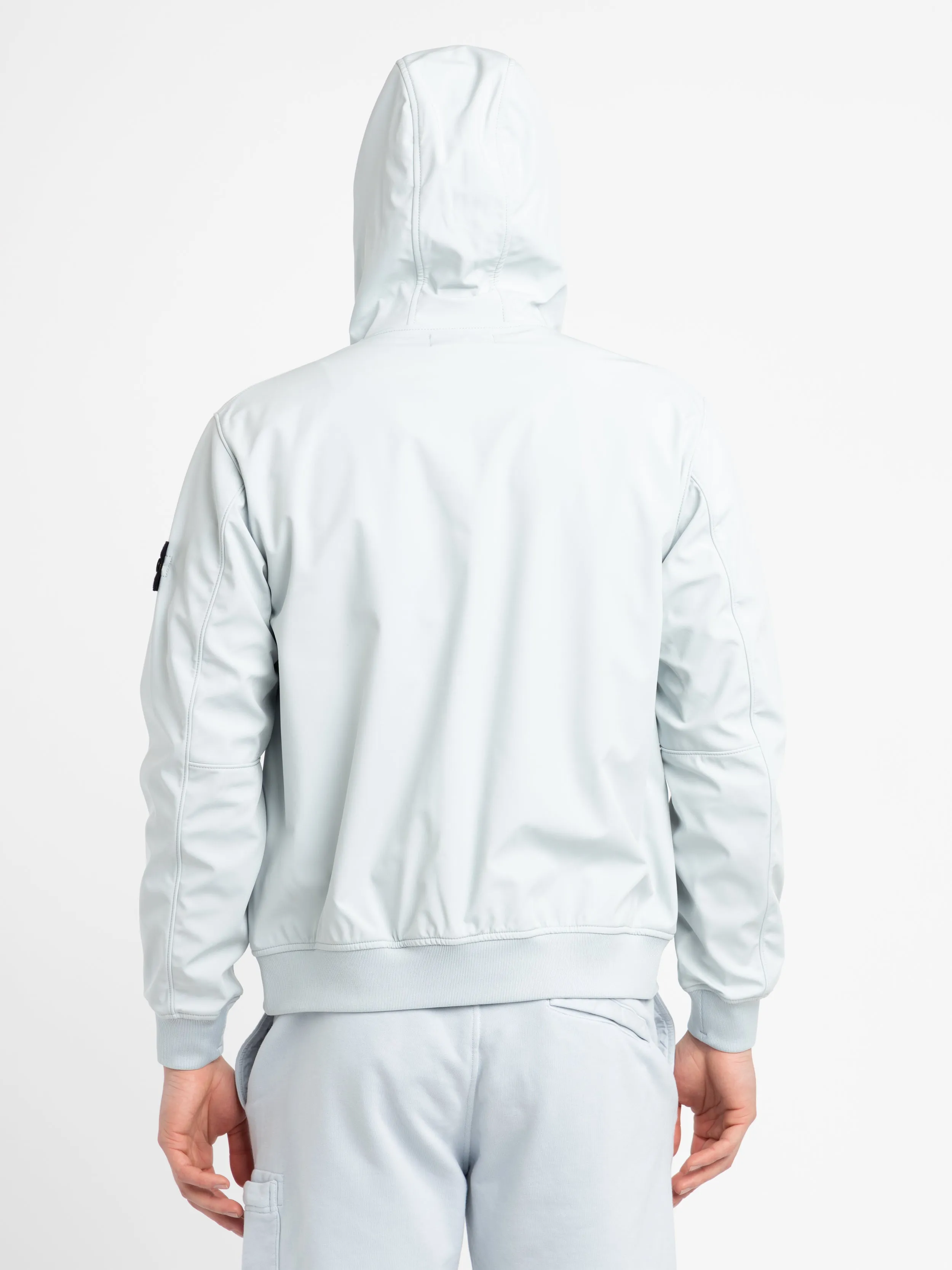 Sky Blue Soft Shell-R_E.Dye® Technology Jacket