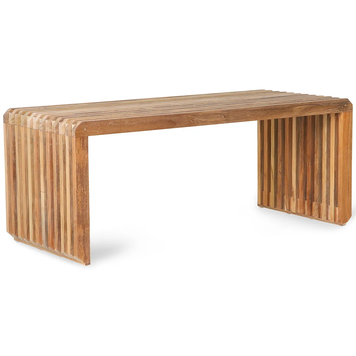 Slatted Bench