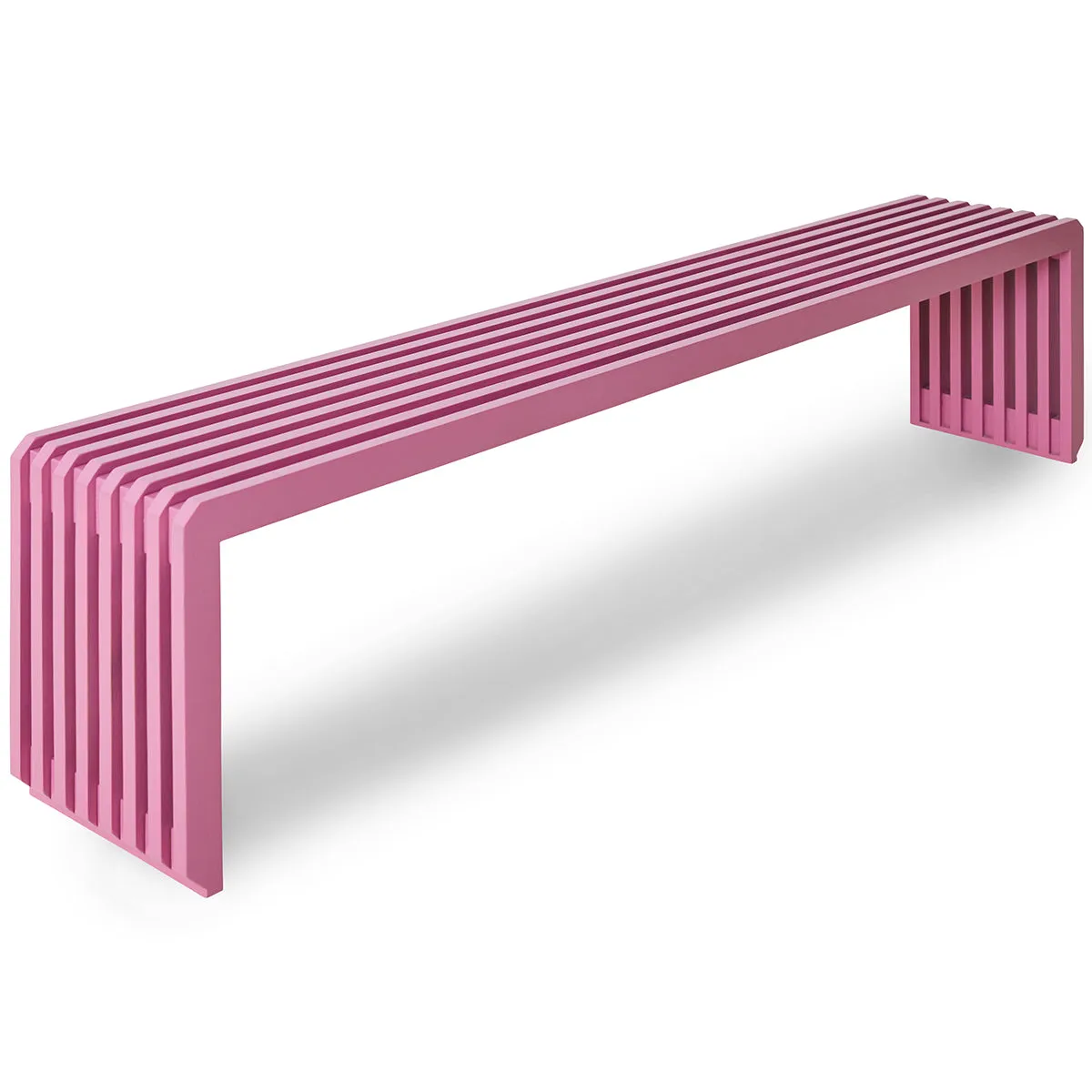 Slatted Bench