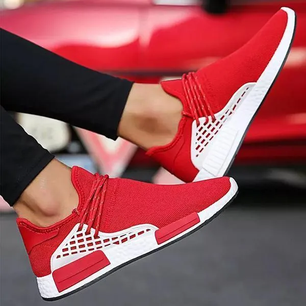 Sohiwoo  sneaker Fashion Design Breathable Air Mesh Slip On Sock Sneakers