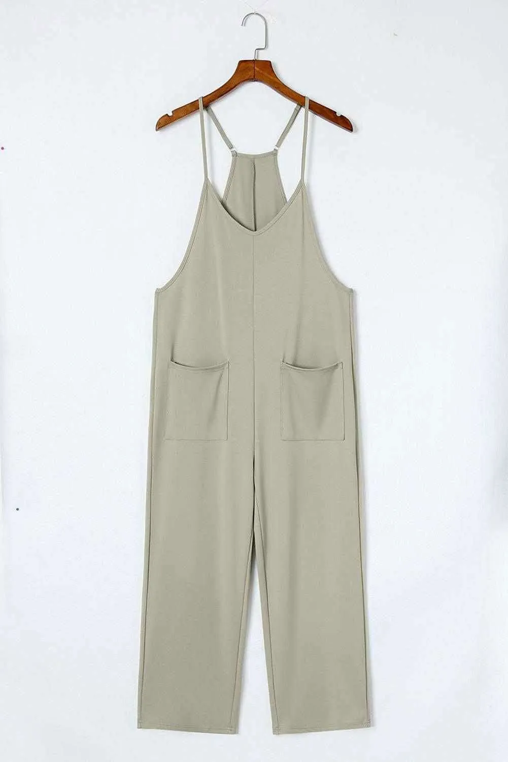 Spaghetti Strap Jumpsuit - Versatile and Stylish Everyday Wear