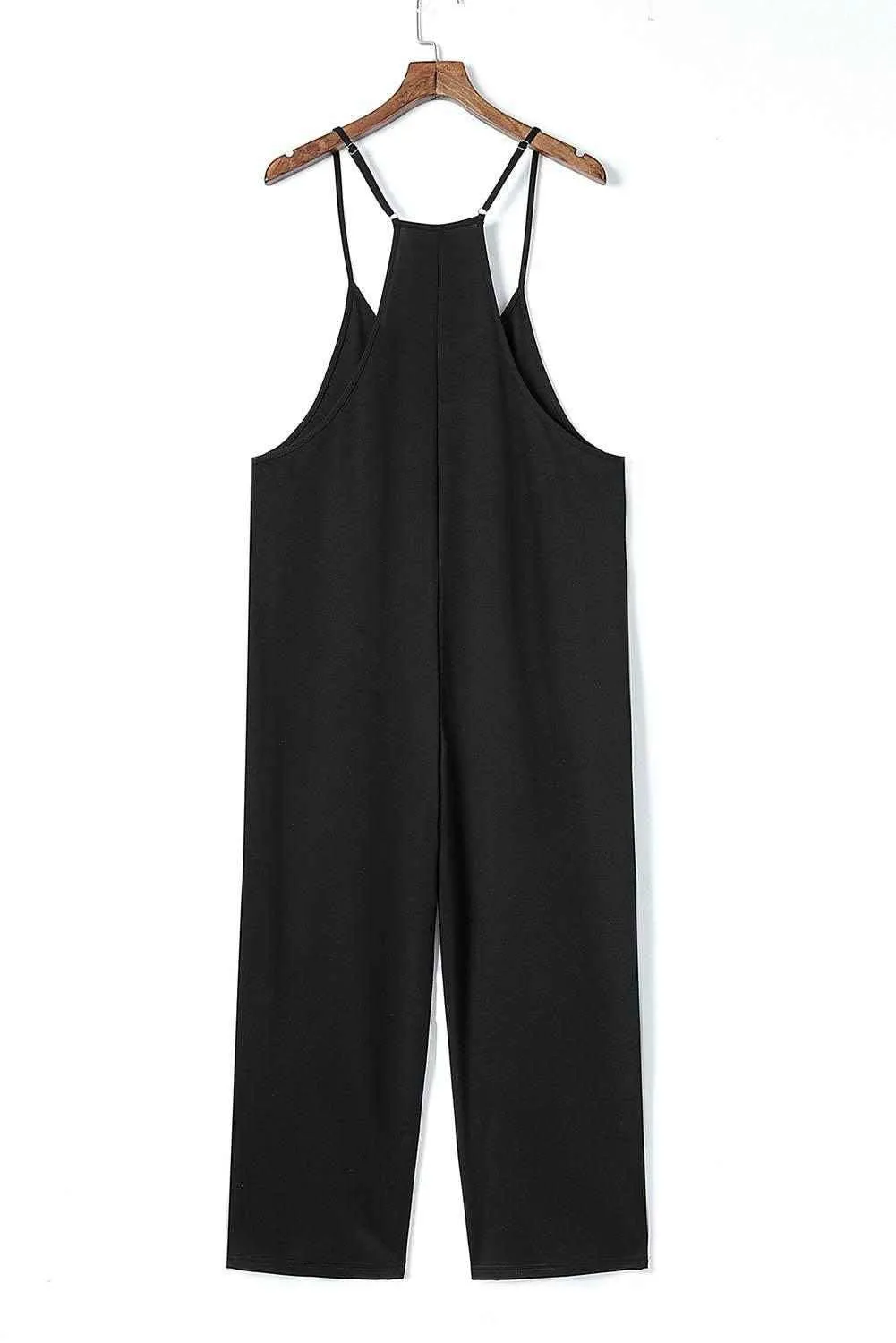 Spaghetti Strap Jumpsuit - Versatile and Stylish Everyday Wear