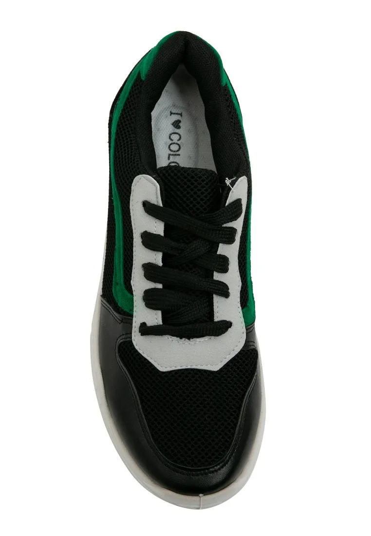 Sport Shoes with Mesh Detail