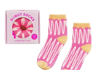 Strawberry Cream Donut Socks