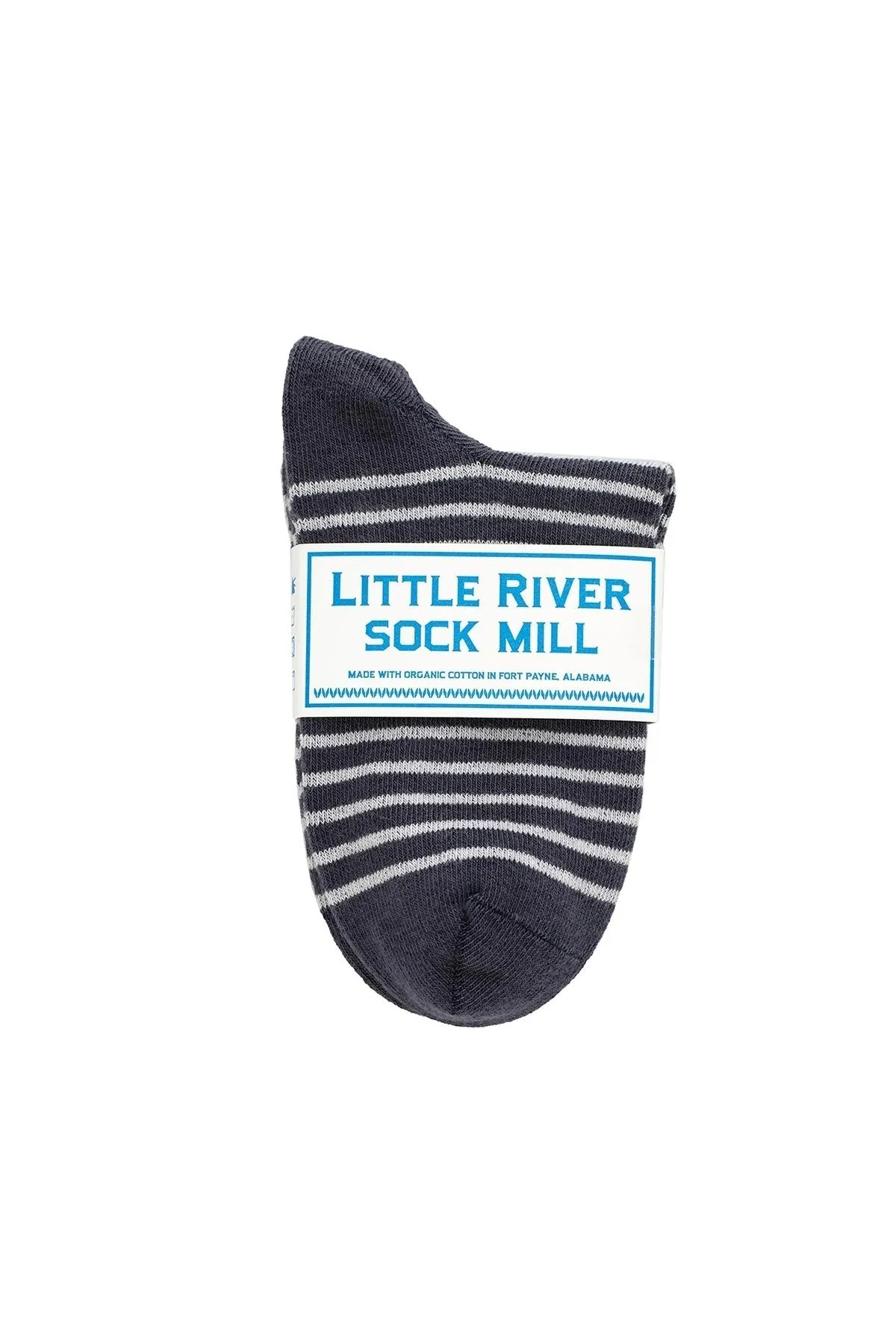 STRIPED BOOTIE SOCK BY LITTLE RIVER SOCK MILL