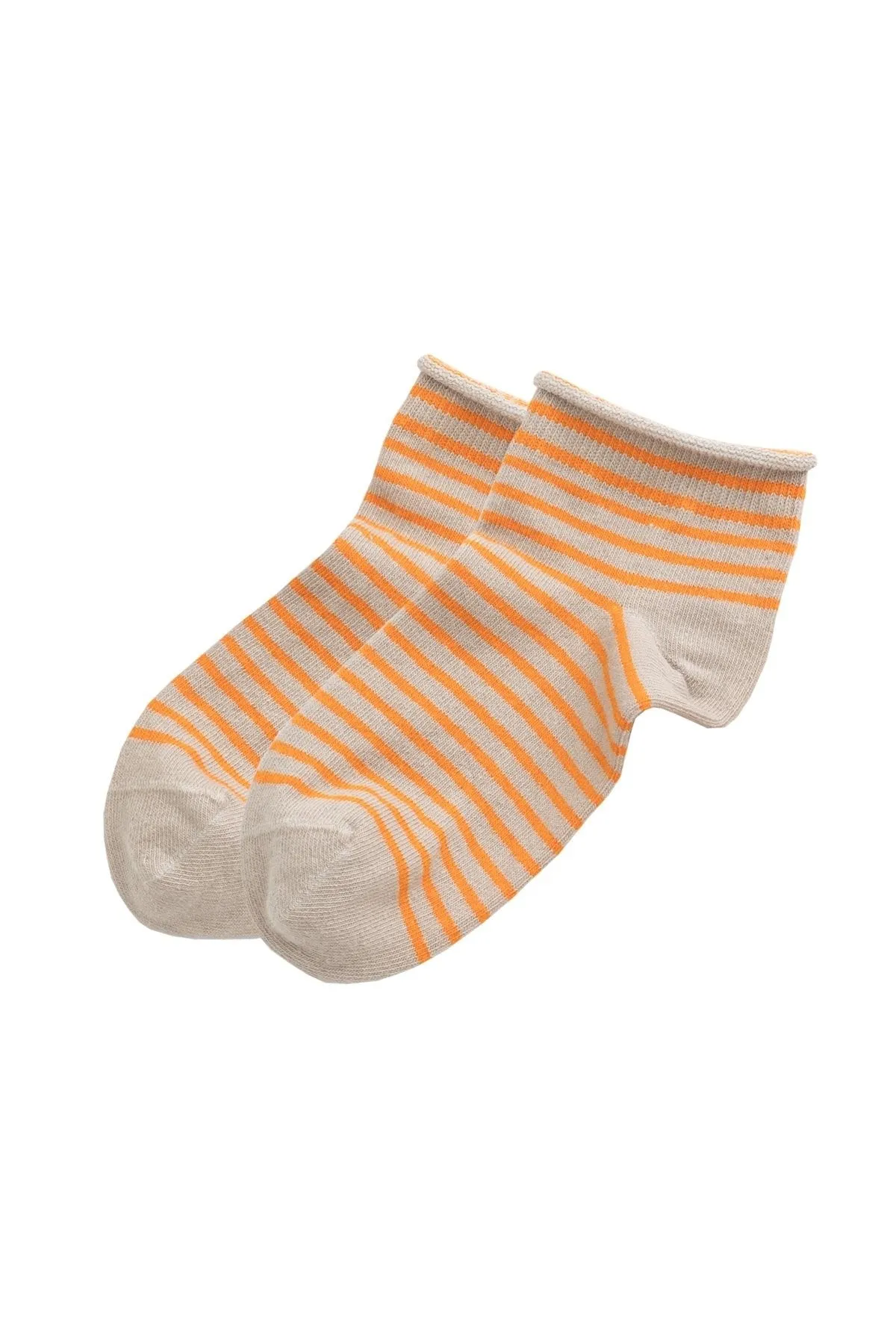 STRIPED BOOTIE SOCK BY LITTLE RIVER SOCK MILL