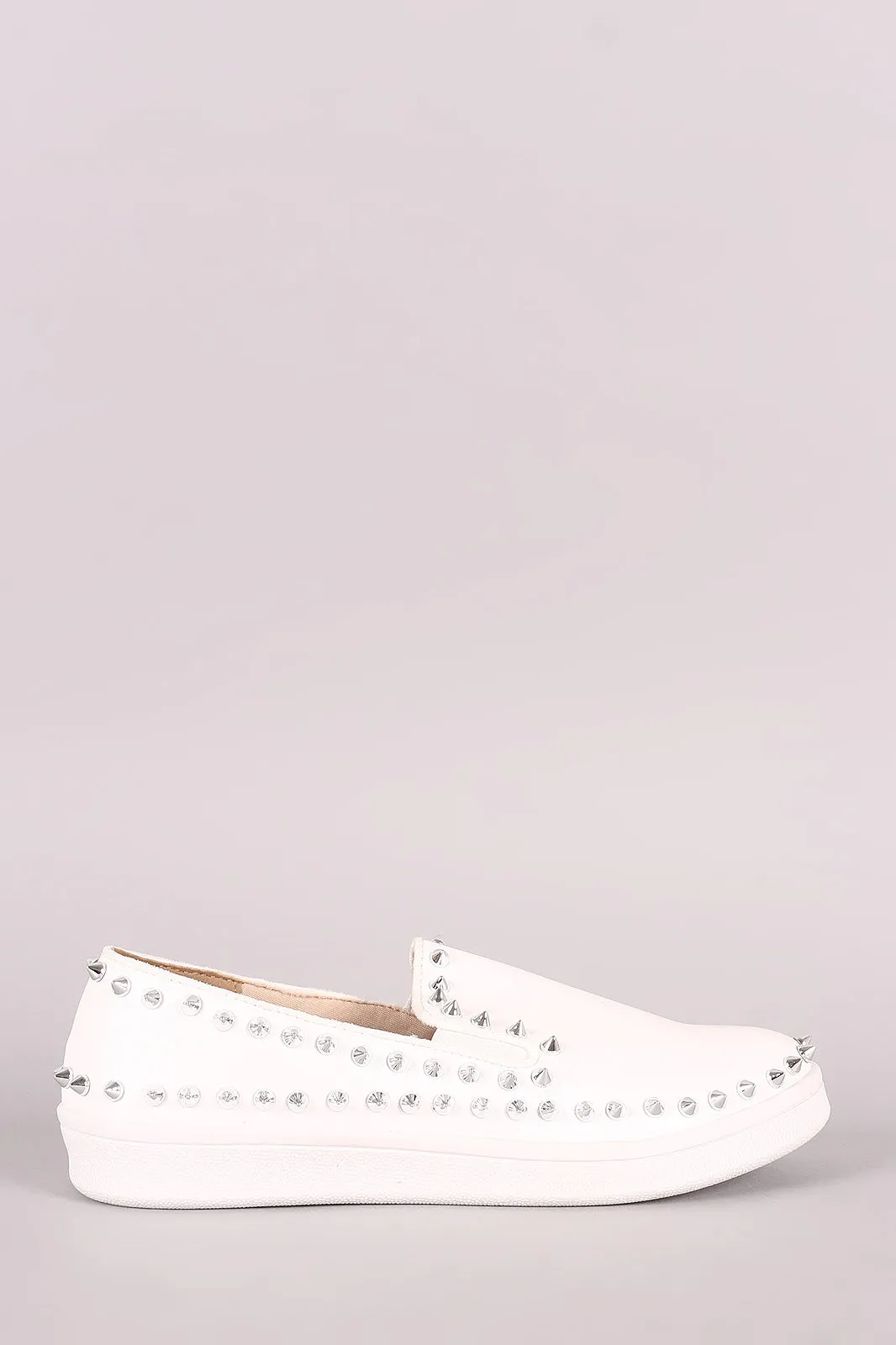 Studded Spike Slip On Sneaker