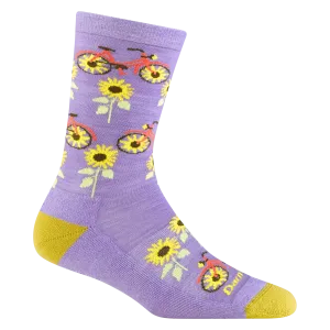 Sun Pedal Crew Lightweight Lifestyle Sock w/ Cushion (Women's) - D6106W