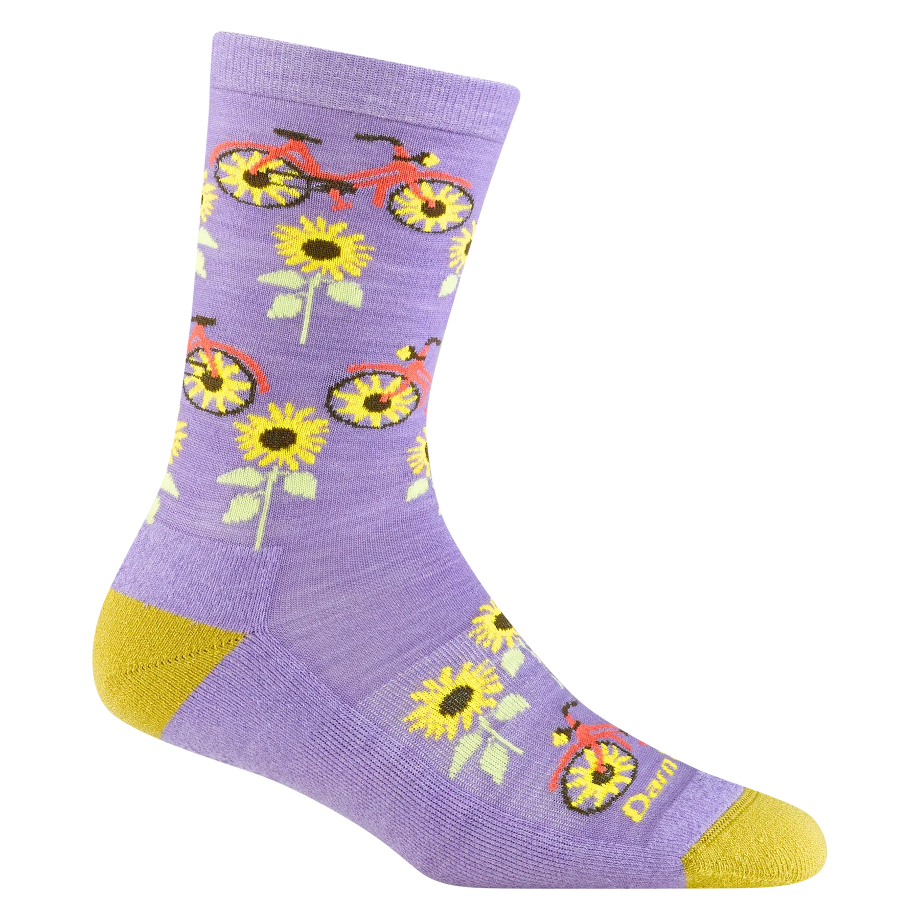 Sun Pedal Crew Lightweight Lifestyle Sock w/ Cushion (Women's) - D6106W