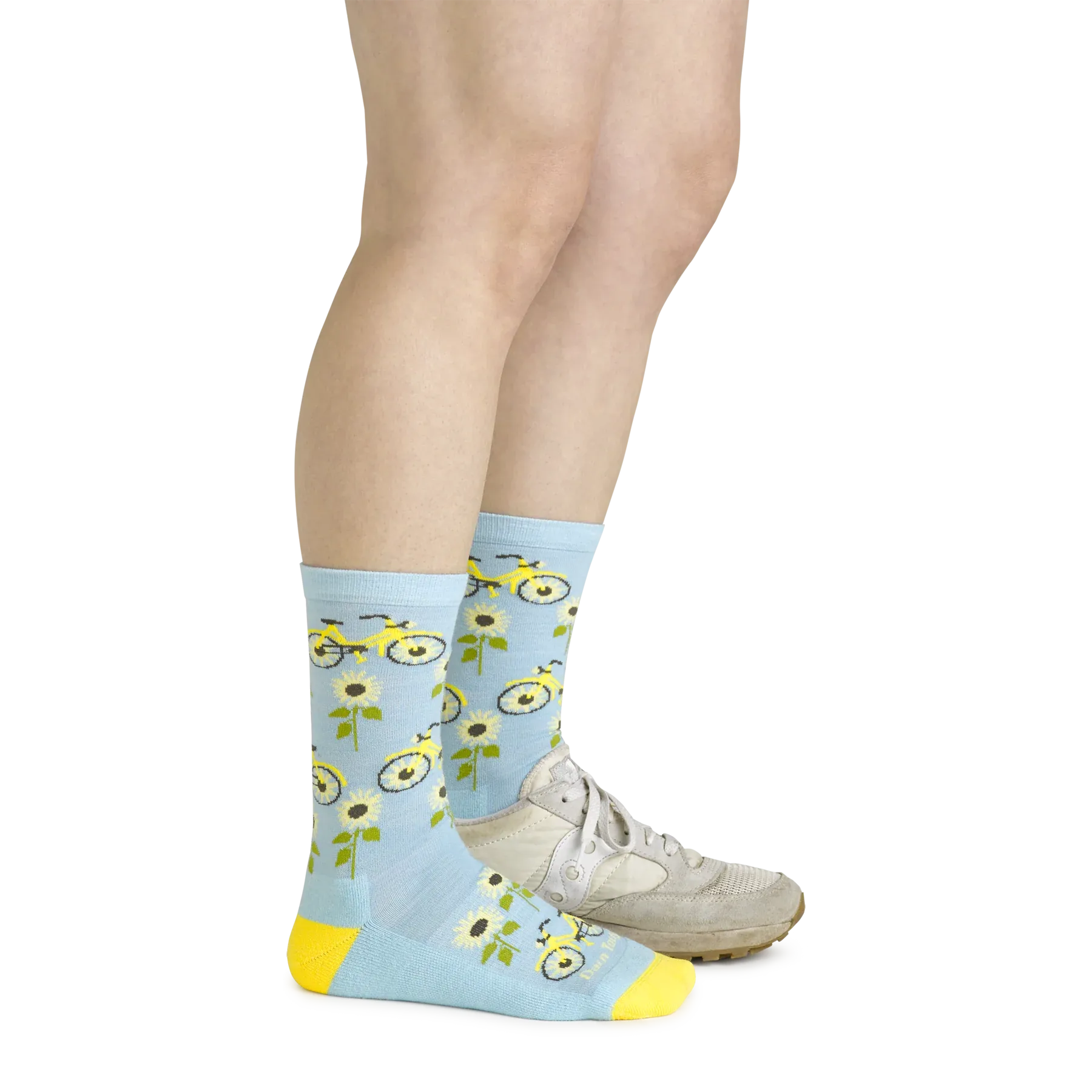 Sun Pedal Crew Lightweight Lifestyle Sock w/ Cushion (Women's) - D6106W