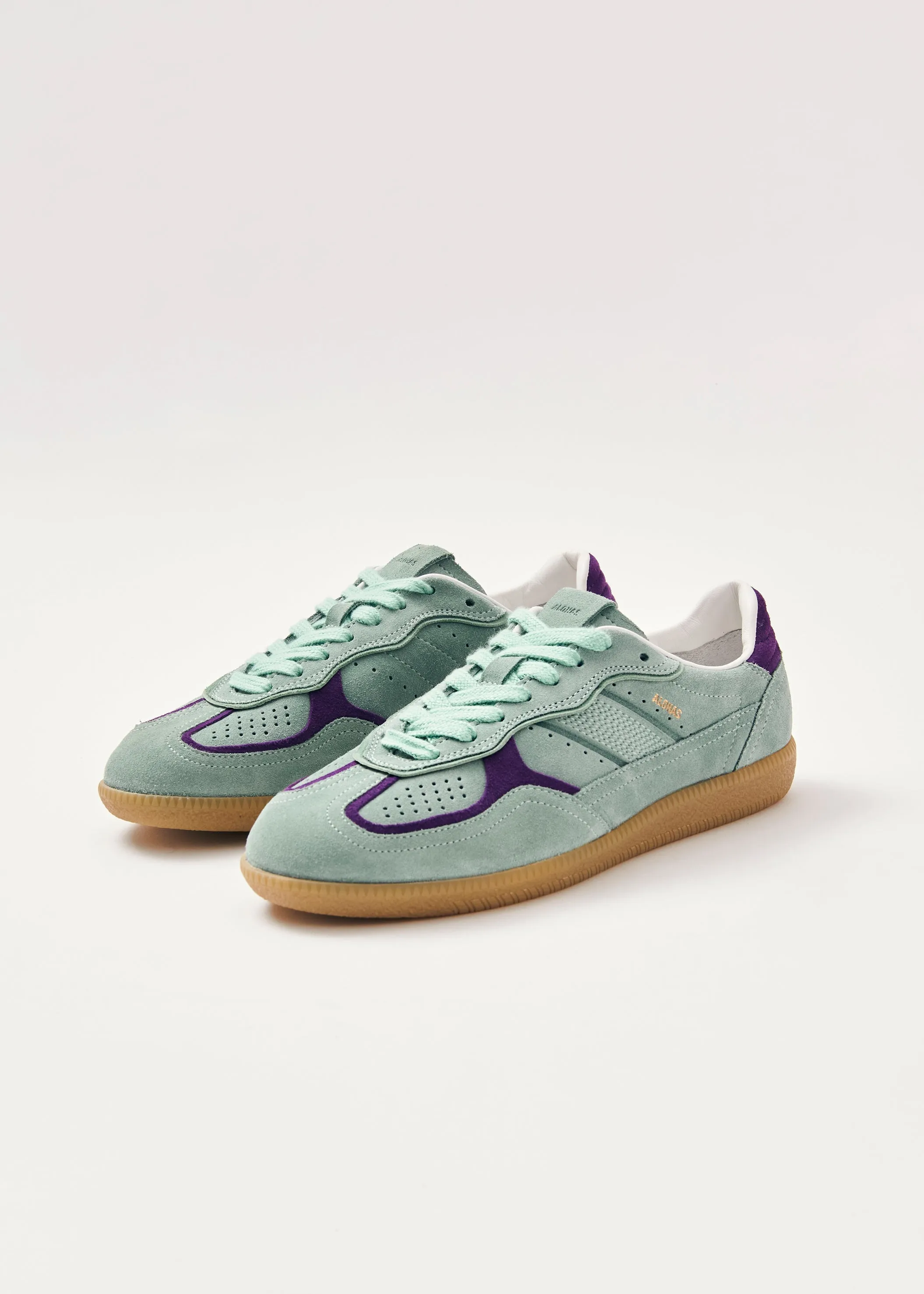 Tb.490 Rife Leather Sneakers Blue-Green