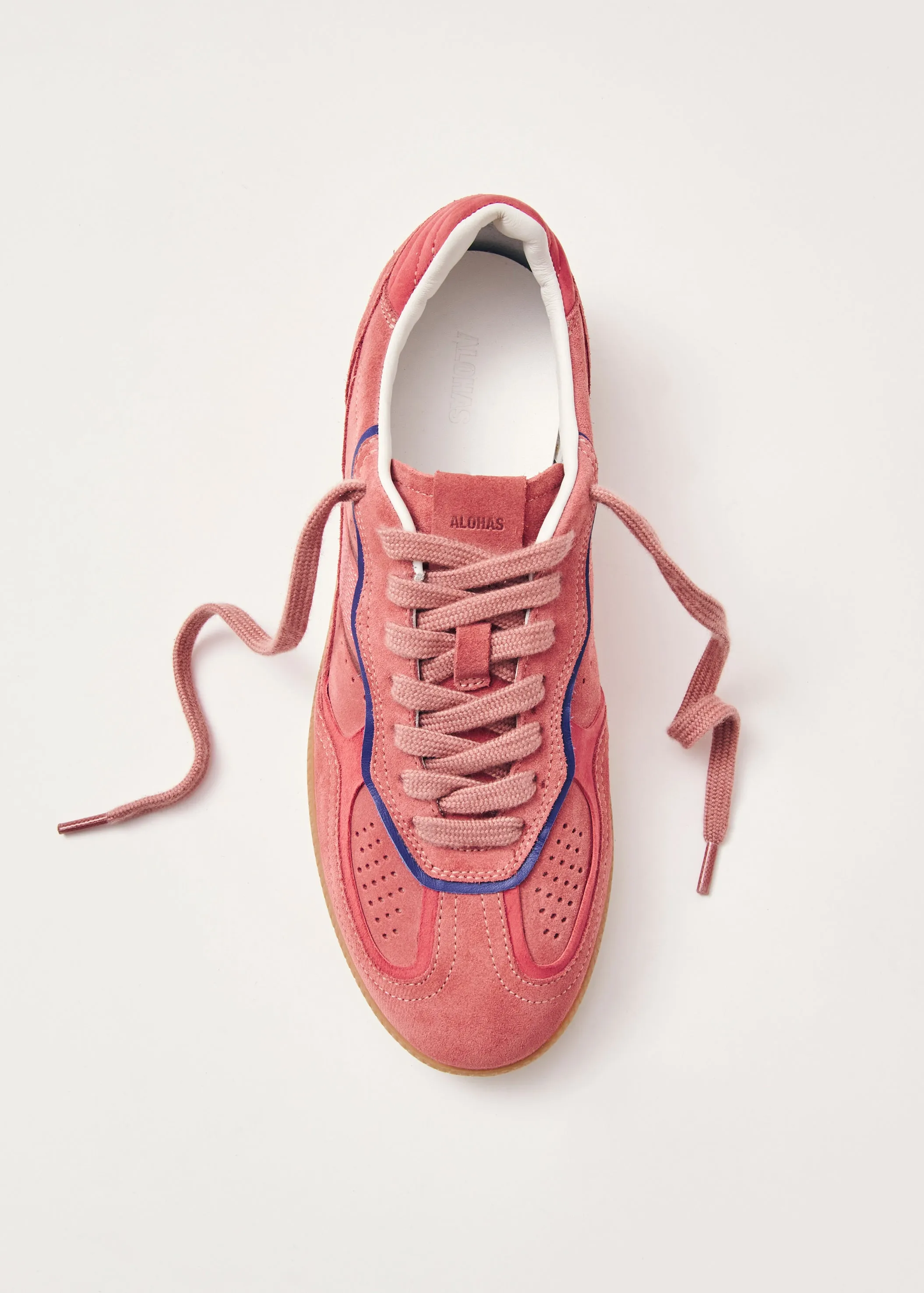 Tb.490 Rife Leather Sneakers Pink