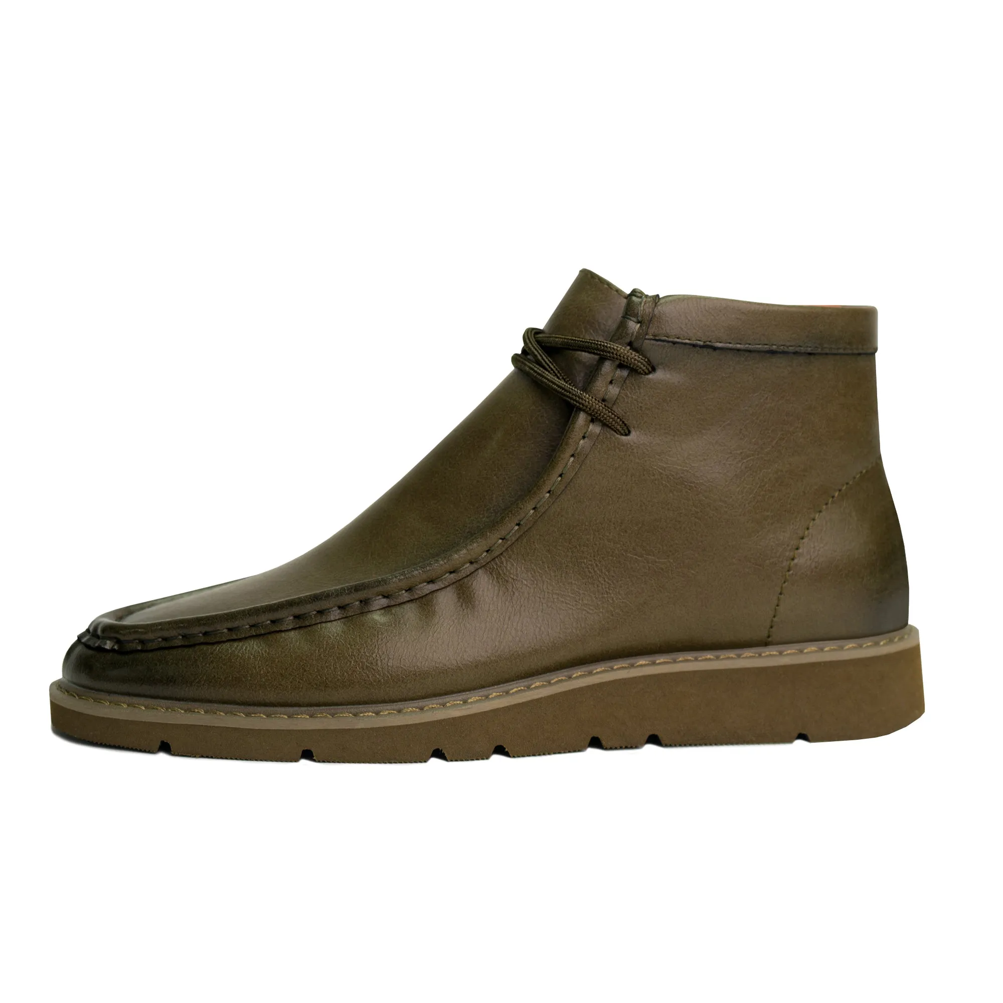 The Mojave L TAYNO Leather Moc Dessert Chukka Sneaker