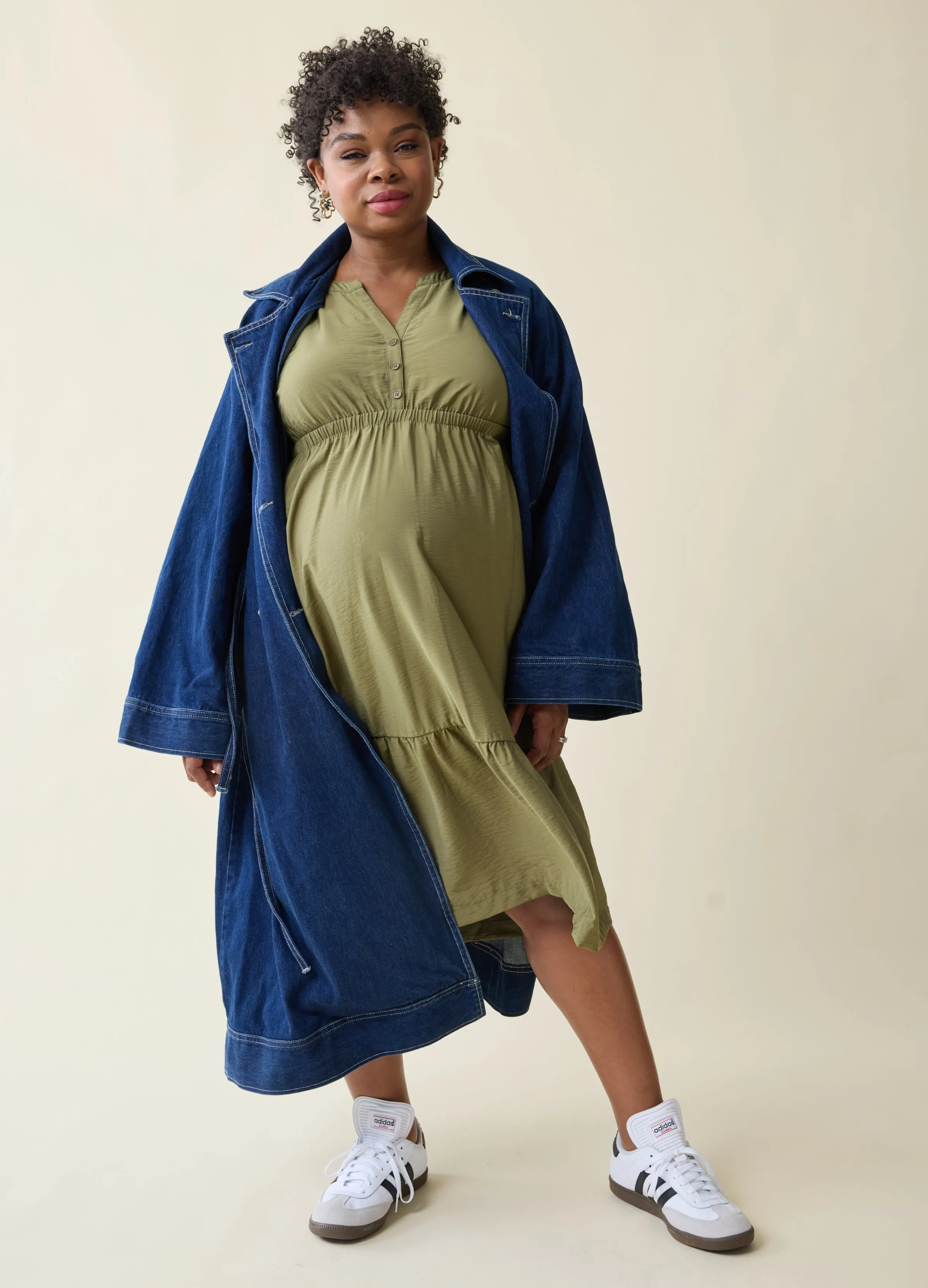 The Sweet Escape Maternity Midi Dress