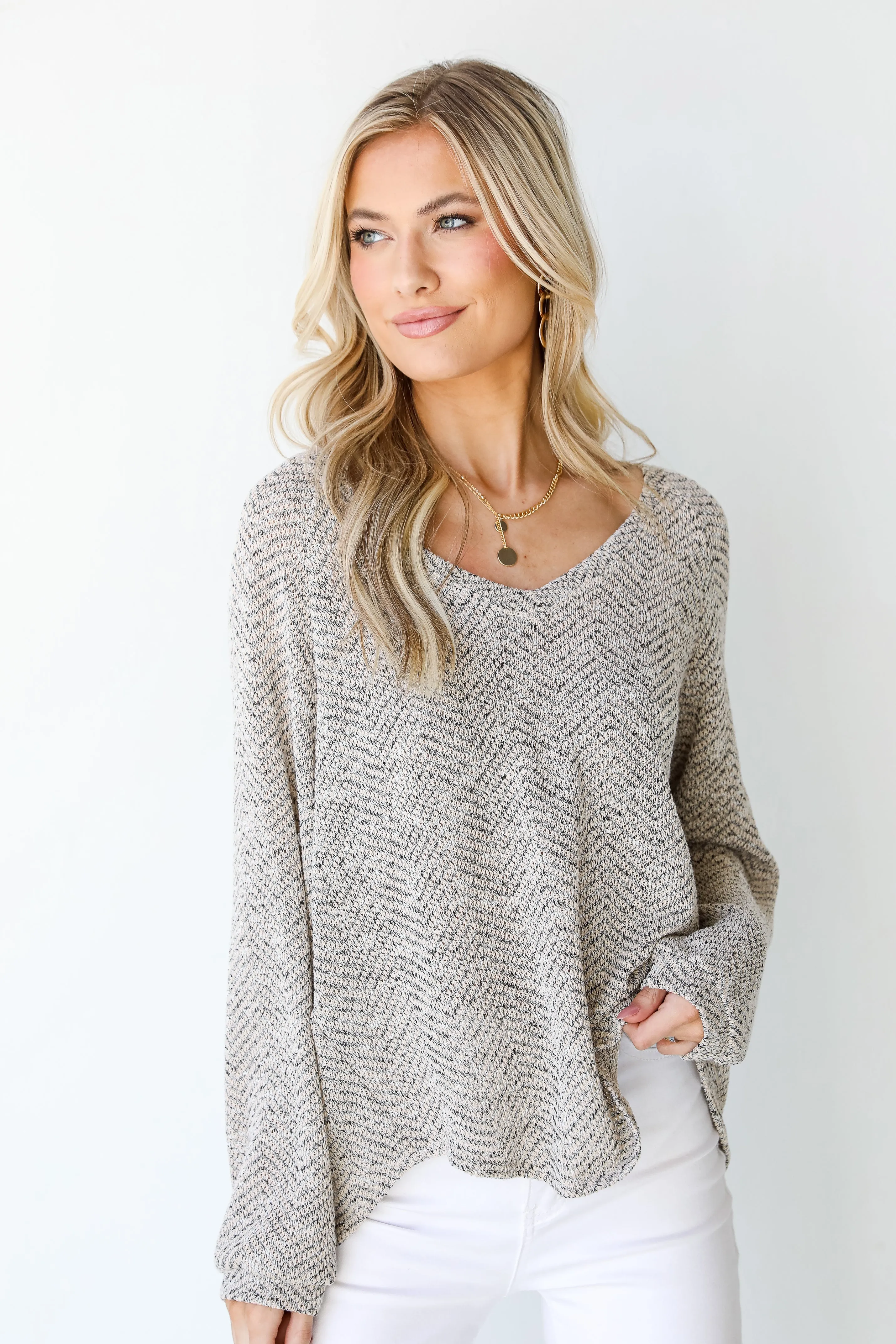 This Very Moment Knit Top