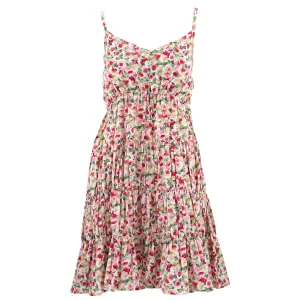 Tier Drop Summer Dress - Blush Zinnia