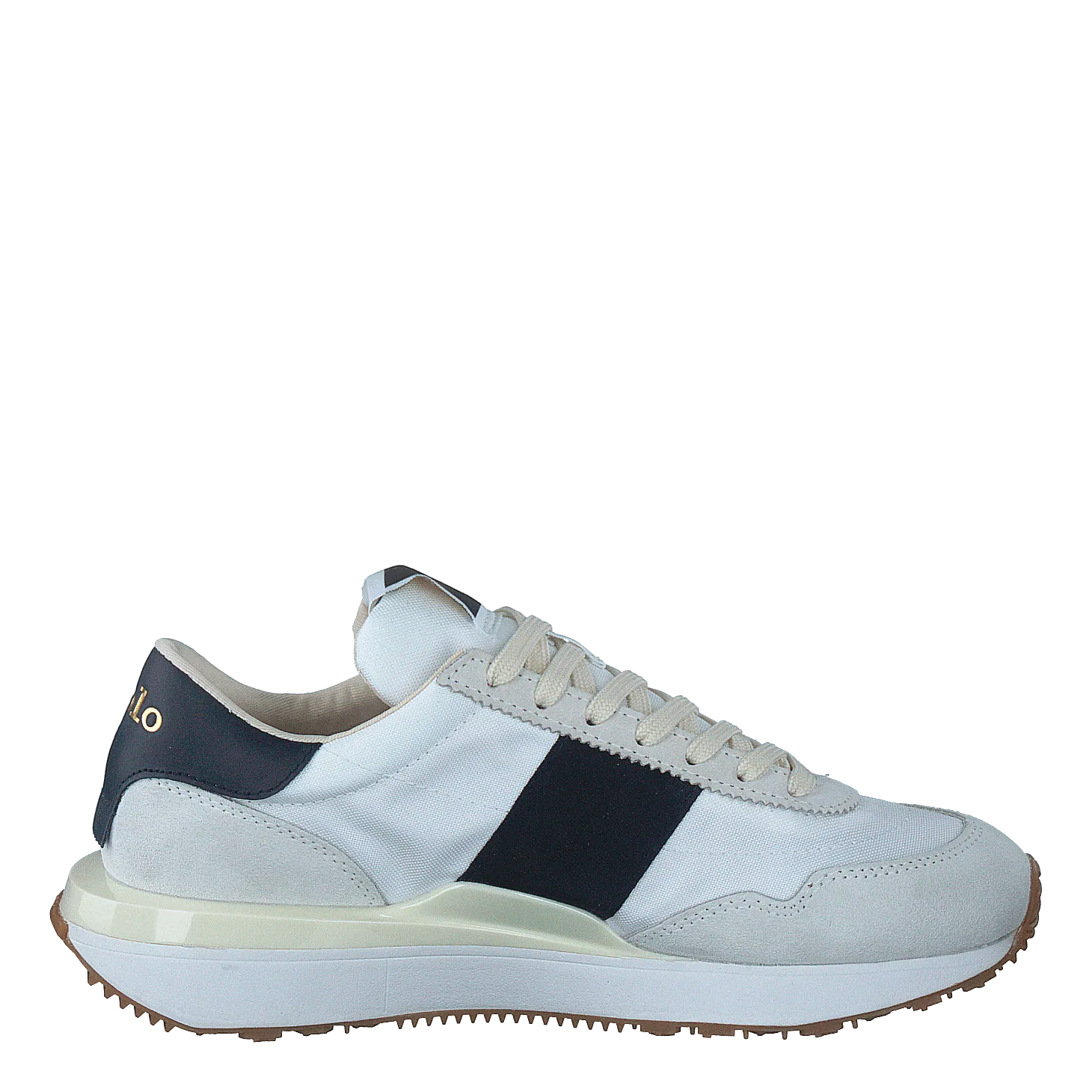 Train 89 Suede & Oxford Sneaker White/Hunter Navy