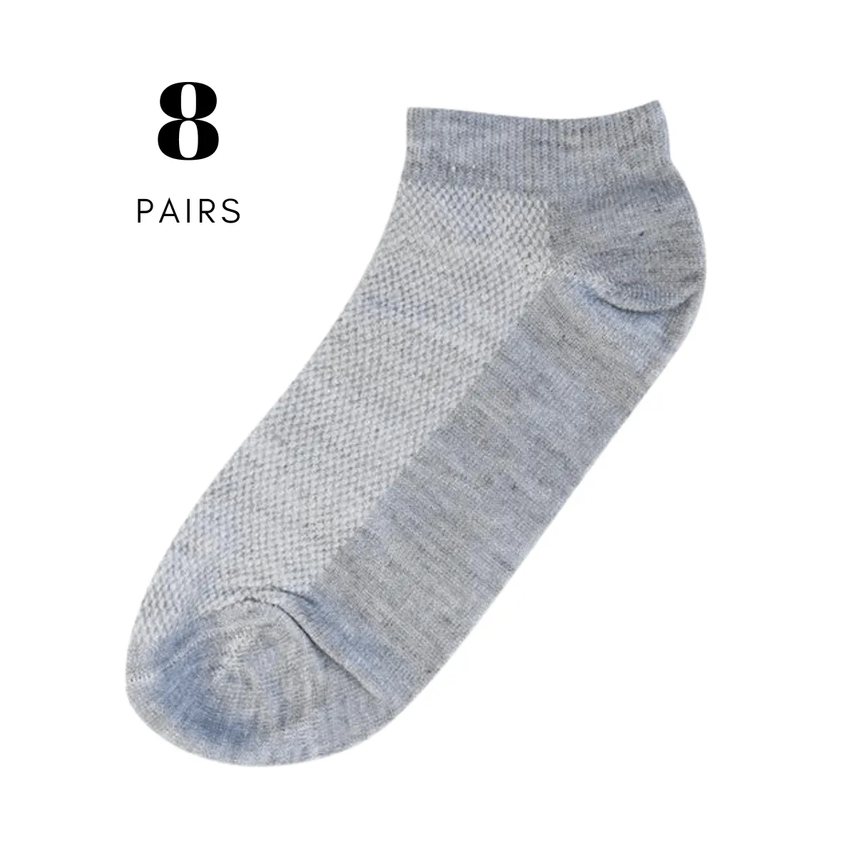 Women's Ankle Socks - 8 Pairs!