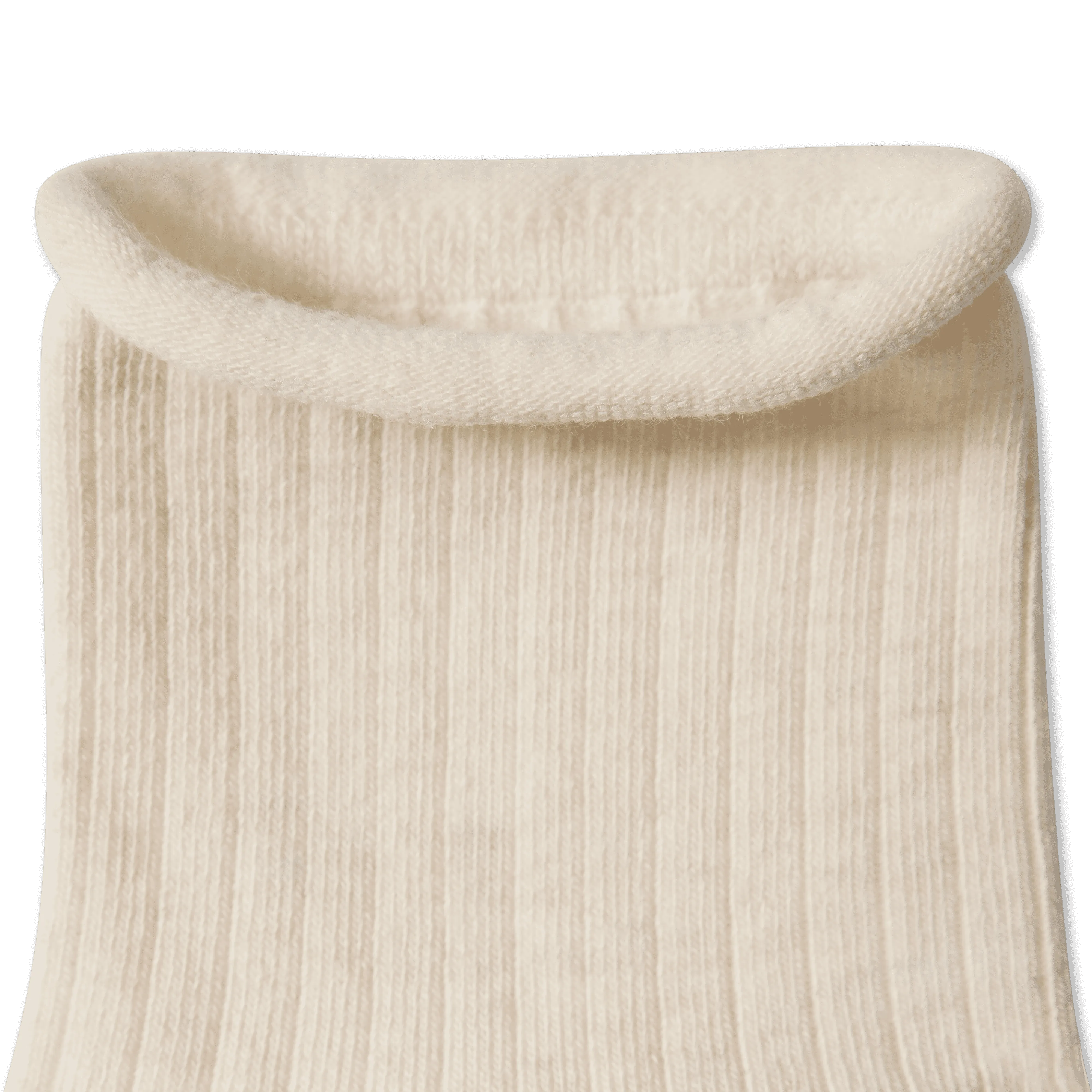 Women’s Roll-Top Ribbed Quarter Socks