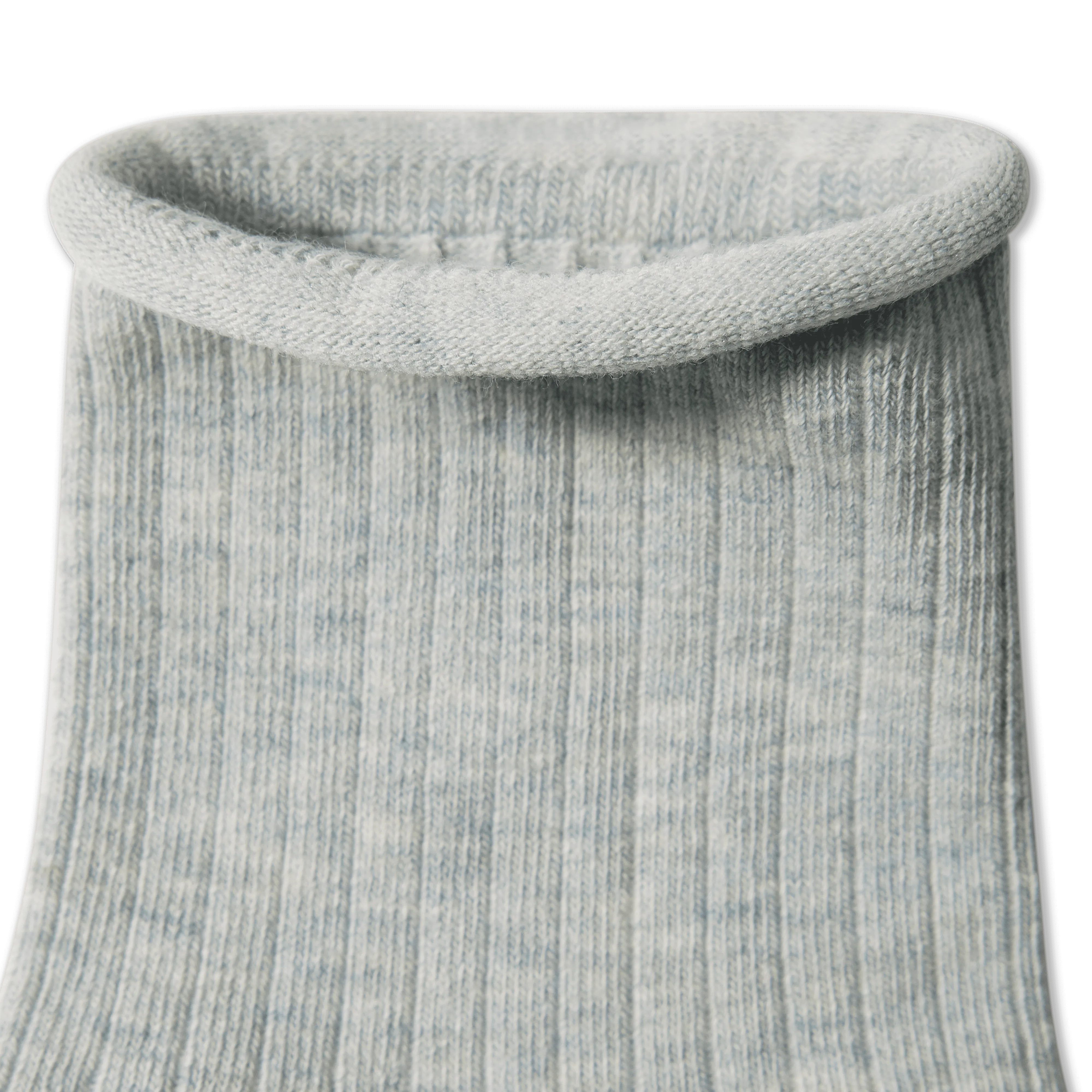 Women’s Roll-Top Ribbed Quarter Socks