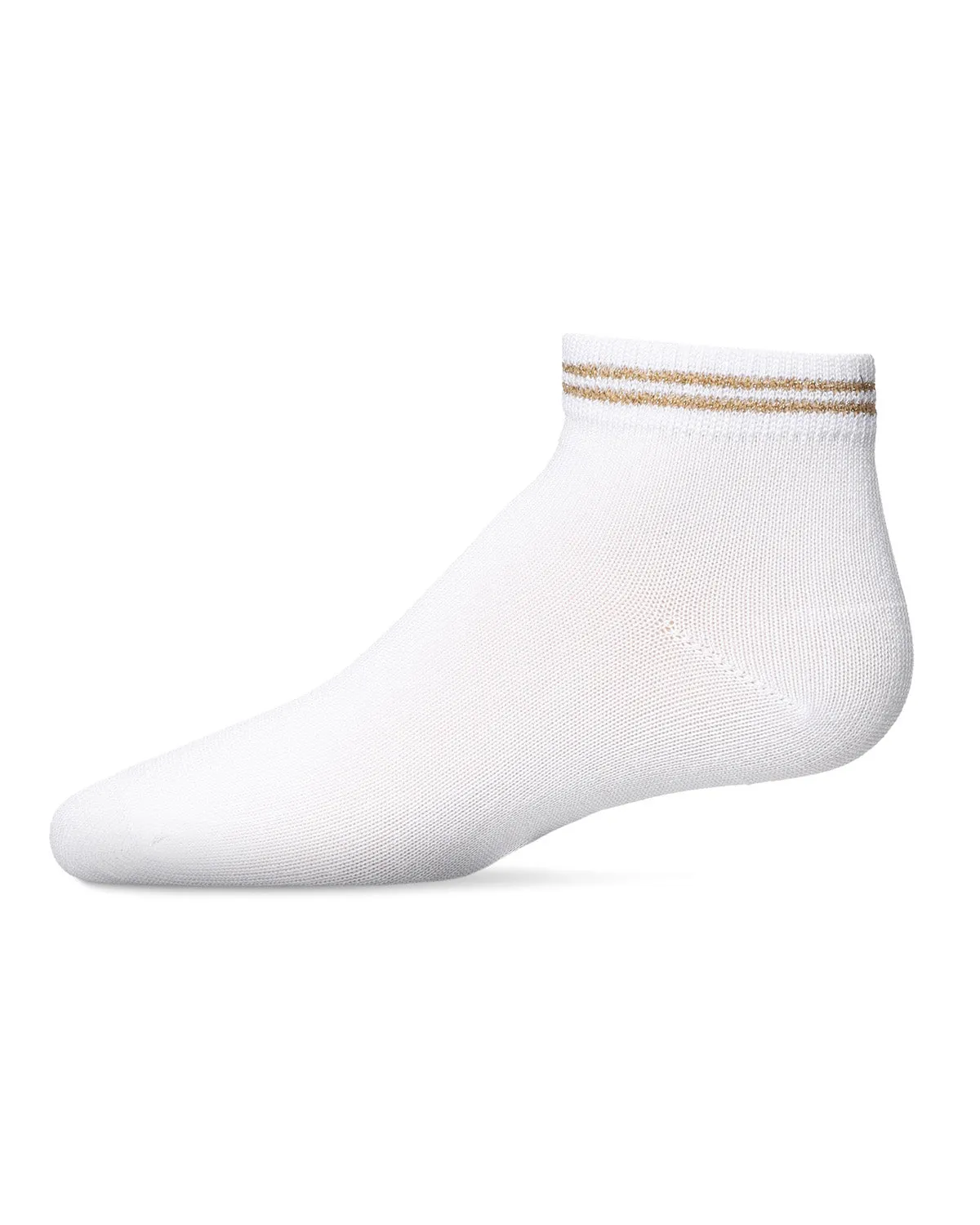 Zag Lurex Cotton Blend Anklet Sock