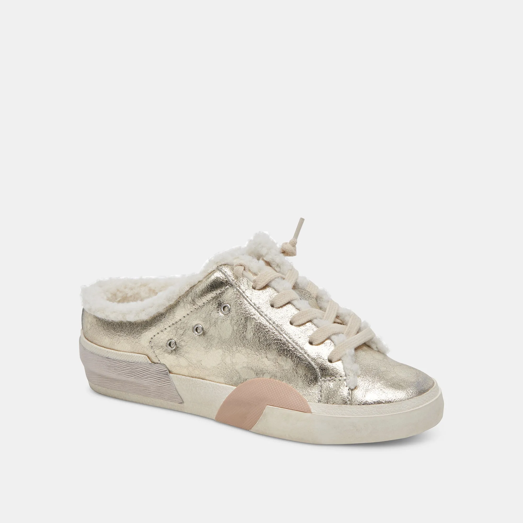 ZANTEL SNEAKERS PLATINUM DISTRESSED LEATHER