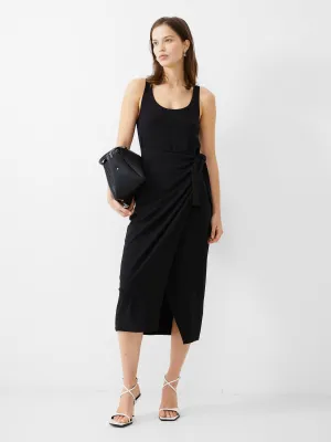 Zena Jersey Wrap Midi Dress