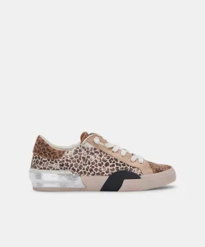 ZINA SNEAKERS LEOPARD MULTI DUSTED SUEDE - re:vita