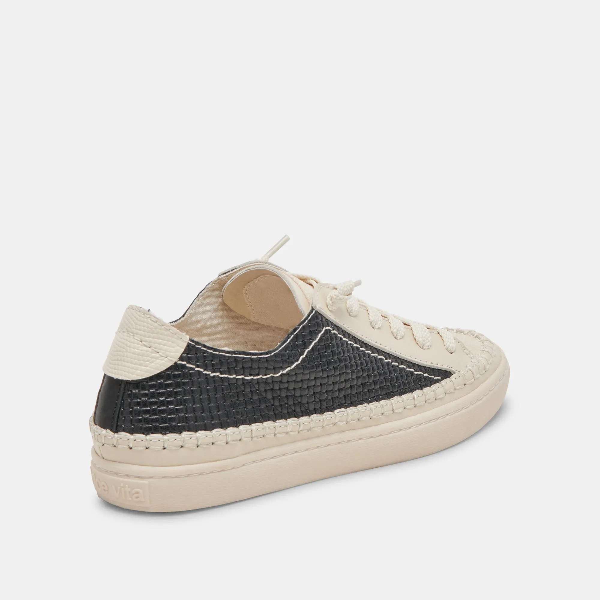 ZOLEN SNEAKERS BLACK WOVEN