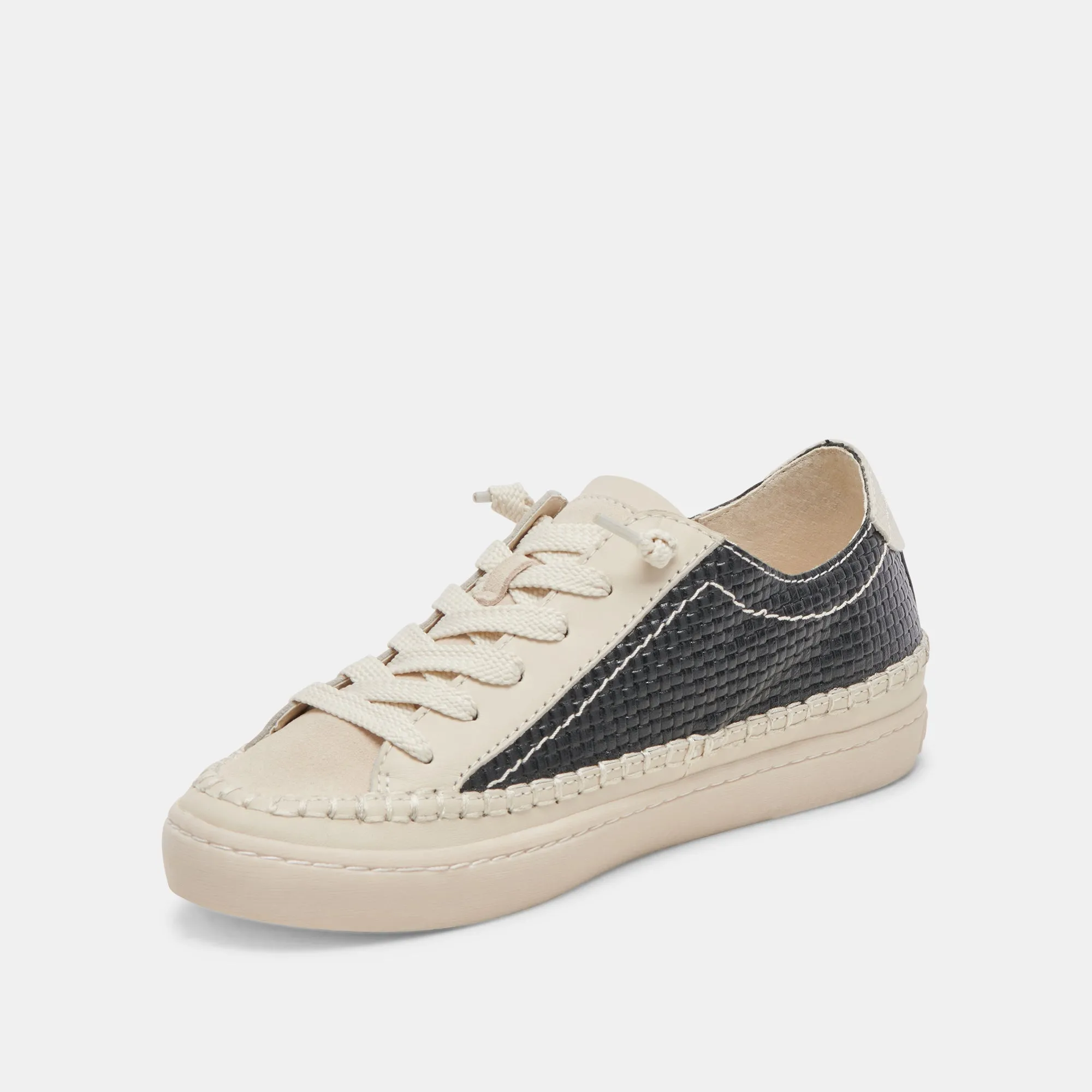 ZOLEN SNEAKERS BLACK WOVEN